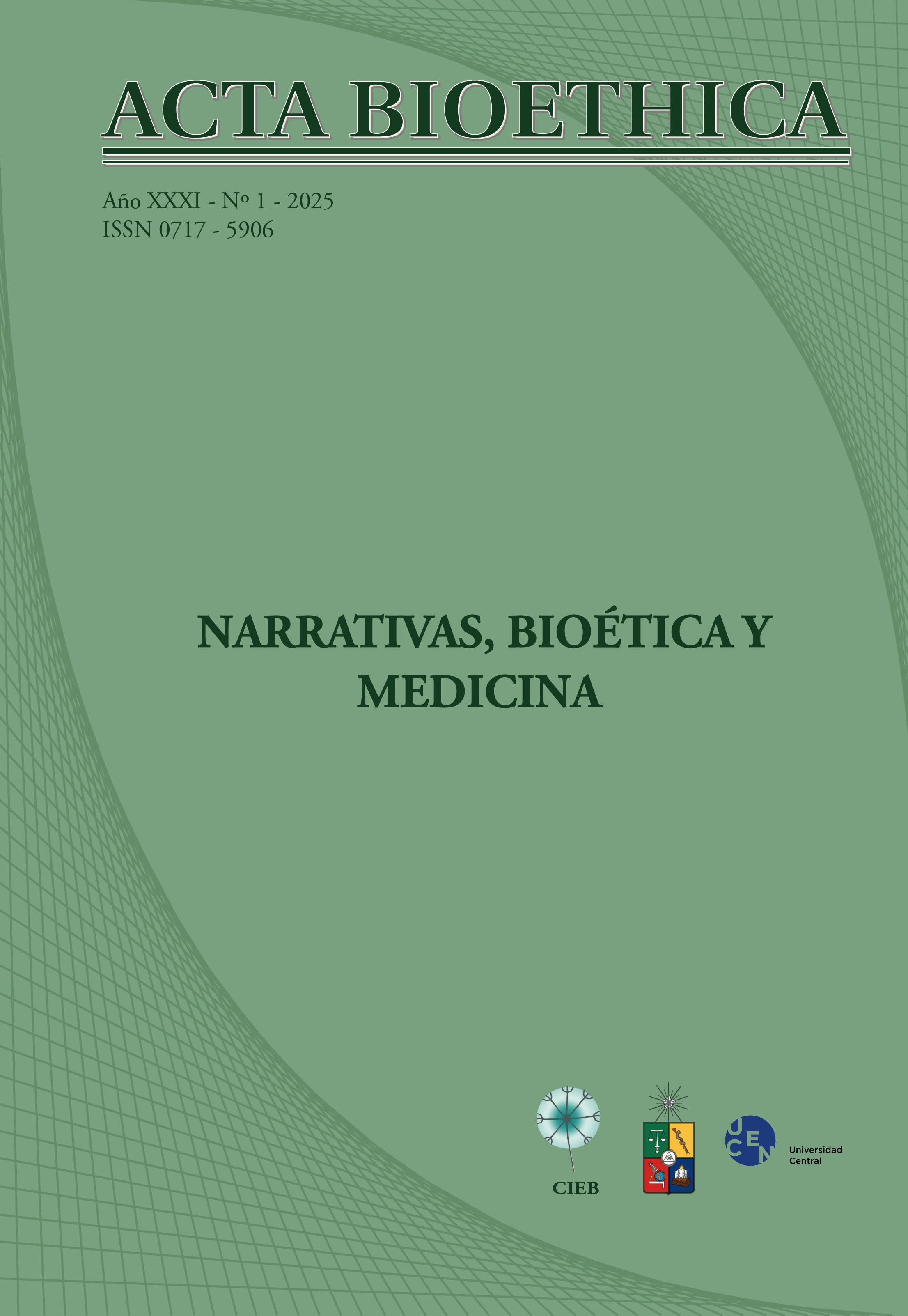 							Visualizar v. 31 n. 1 (2025): NARRATIVAS, BIOÉTICA Y MEDICINA
						